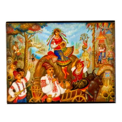 Шкатулка &quot;Сорочинская ярмарка&quot;