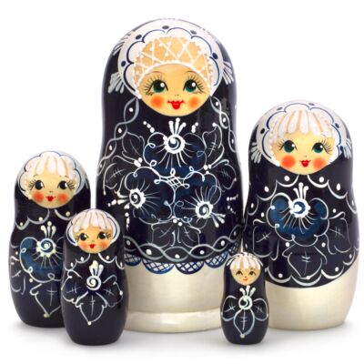 Матрешка &quot;Жемчужина&quot; (5 мест)