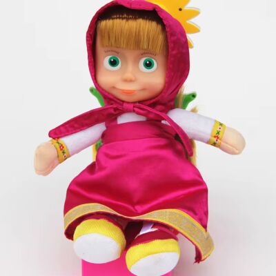 Мягкая музыкальная игрушка &quot;Маша. Маша и Медведь.&quot;