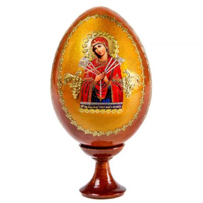 Яйцо декоративное – Семистрельная