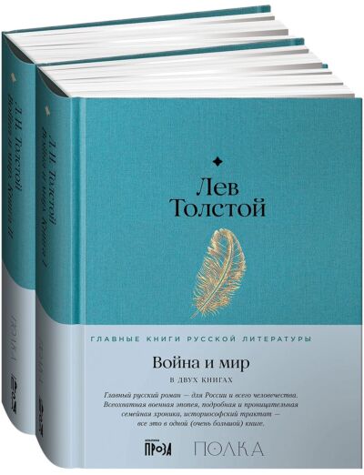 Война и мир. Комплект в в 2-х книгах