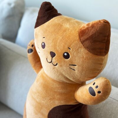 Подушка-игрушка антистресс &quot;Рыжий кот&quot;