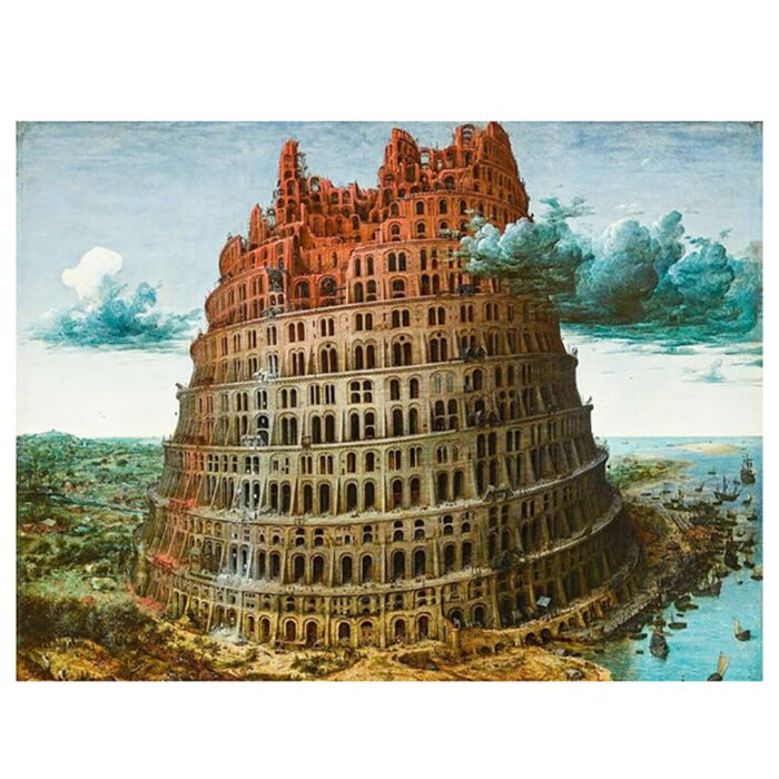Пазл 1000 эл. Вавилонская башня