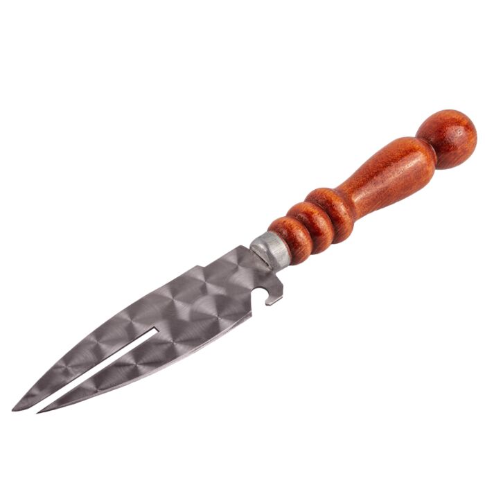 Нож-вилка для снятия шашлыка с шампура