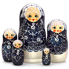 Матрешка "Жемчужина" (5 мест)
