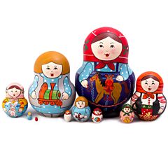 Матрешка ''Лошадка'' (10 мест)