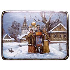 Шкатулка – Парень с гармошкой