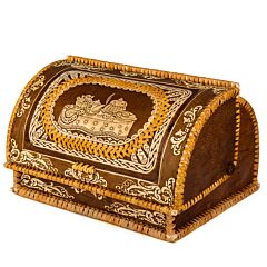 Берестяная хлебница "Скатерть-самобранка"