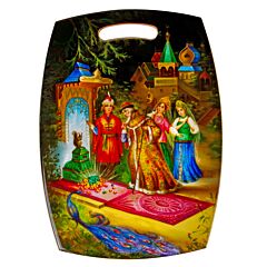 Разделочная доска "Сказка о Царе Салтане"