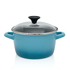 Кастрюля антипригарная со стеклянной крышкой - Майами