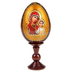 Яйцо декоративное – Казанская икона Божией Матери