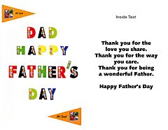 Happy Father's Day Greeting Card