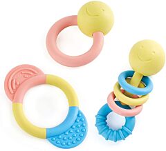 Набор погремушек и прорезывателей 3 шт. Hape