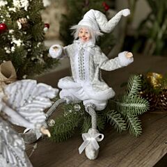 12" Коллекционная кукла "Эльф в серебристом наряде" STP Goods