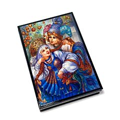 Шкатулка деревянная – Девочки в кокошниках