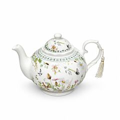 Чайник из фарфора в подарочной коробке – Ромашки и бабочки
