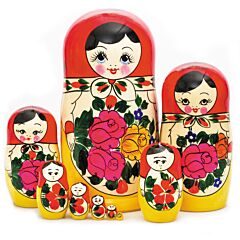 Матрешка "Семеновская" (8 мест, большая)