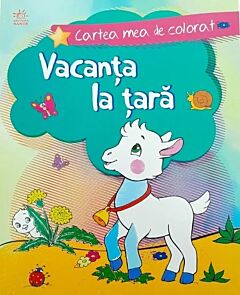Моя раскрасочка: Каникулы в деревне / Cartea mea de colorat: Vacanta la tara (на молдавском языке )