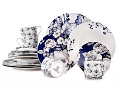 Столовый сервиз из костяного фарфора "Azur de Limoges" 20 пр. на 4 перс. в подарочной коробке