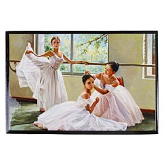 Шкатулка деревянная – Балерины