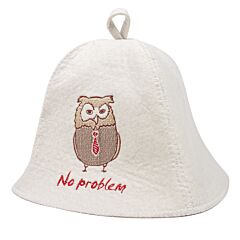 Шапка для сауны "No problem"
