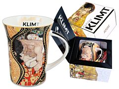 Кружка фарфоровая в подарочной упаковке "Коллаж" (Г. Климт)