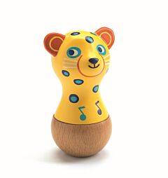 DJECO ANIMAMBO Деревянный маракас "Ягуар"