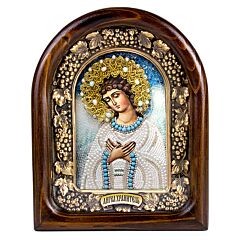Дивеевская икона из бисера "Ангел Хранитель"