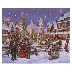 Светодиодная картина "Городская площадь"