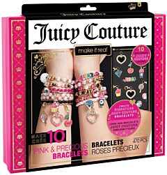 Juicy Couture Розовые и драгоценные браслеты Make it Real